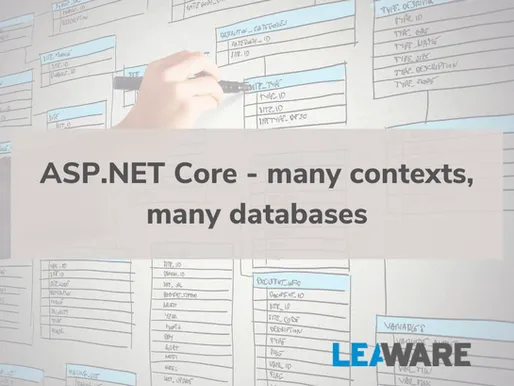 ASP.NET Core: wiele kontekstów i baz danych