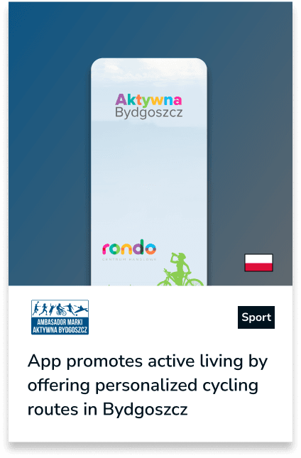 Active Bydgoszcz — trasy i społeczność w jednej aplikacji